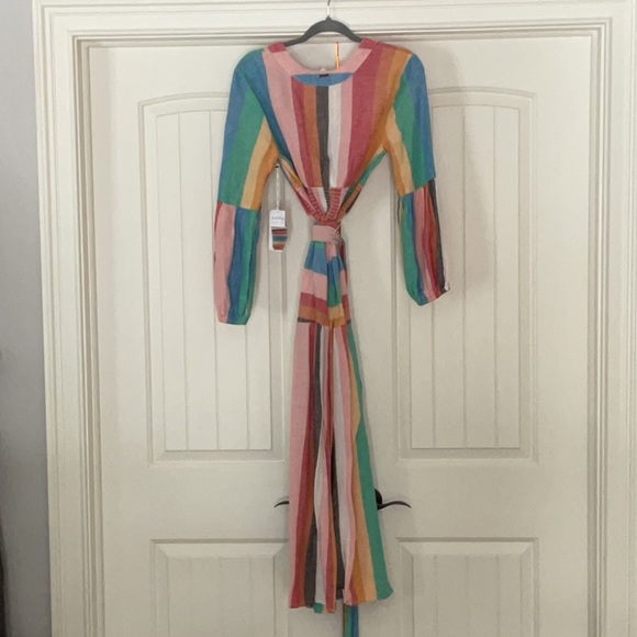 Billabong x Sincerely Jules Mix It Up Dress Size Medium - Picture 3 of 11